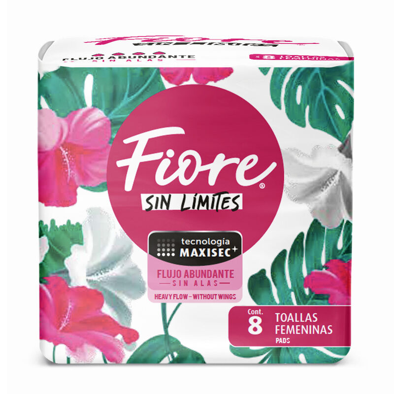 FIORE TOALLA FEM S/A REG 8 PZAS