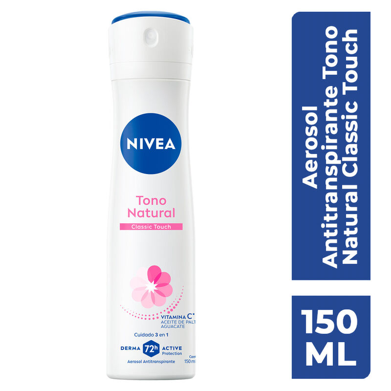 NIVEA SPRAY ACLARADO NATURAL 150ML