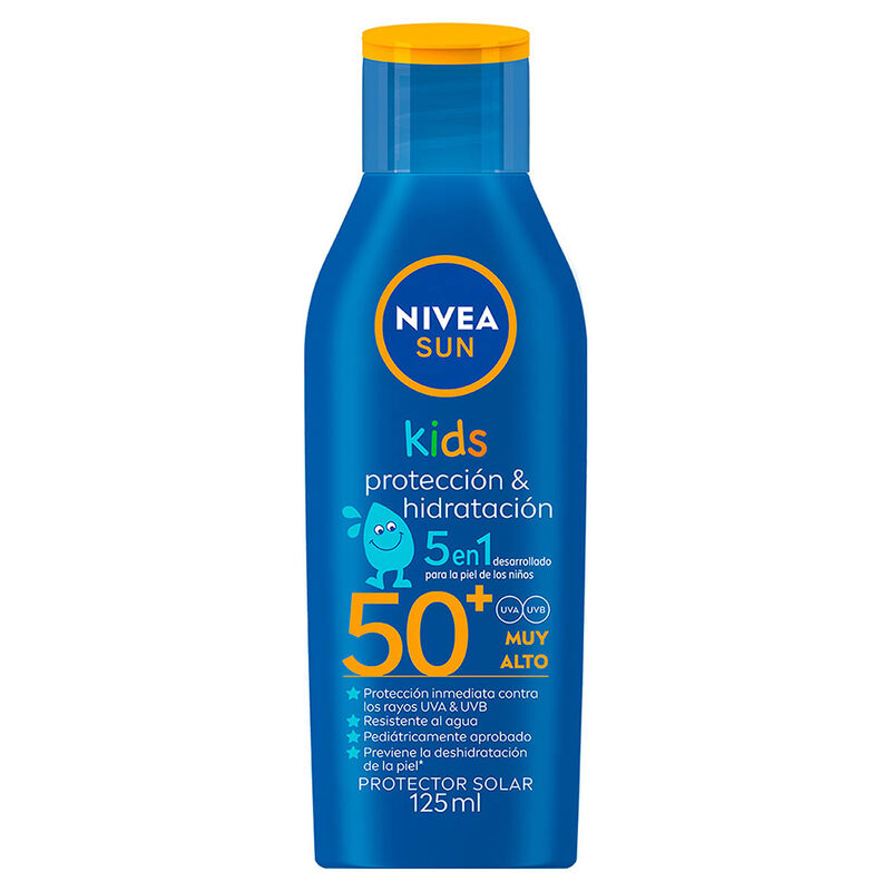 NIVEA SUN KIDS Protector Solar Corporal Protect & Moisture FPS50 125 ml