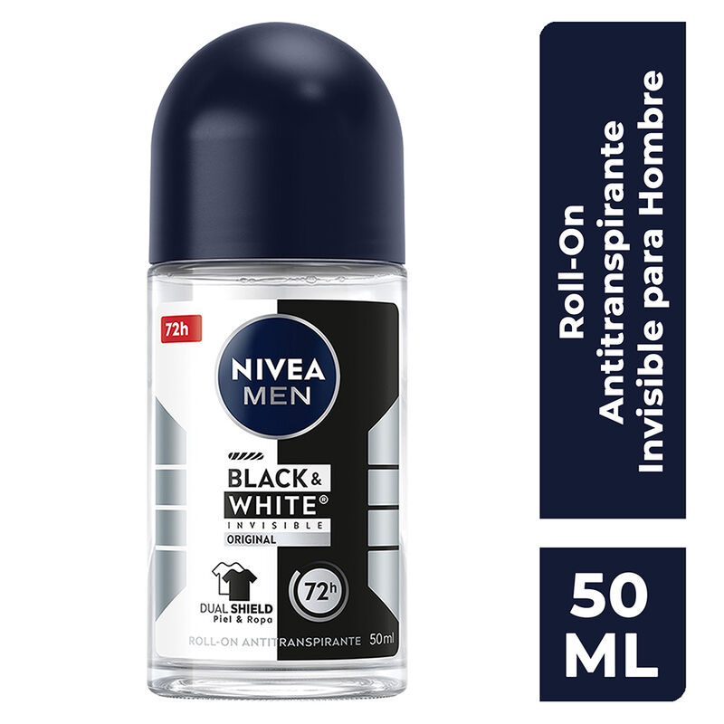 NIVEA INVISIBLE B&W ROLLON CABALLE 50ML
