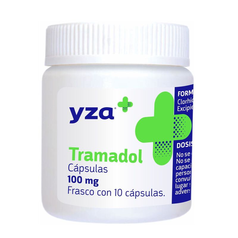 Yza Tramadol 100mg 10 caps 