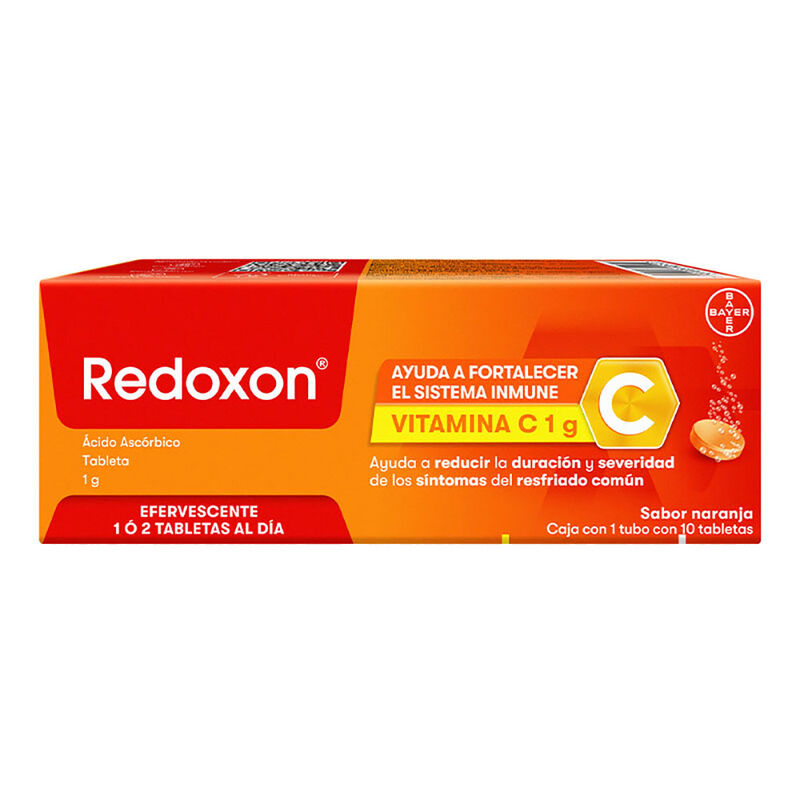 Redoxon Naranja 1G 10 Tabs
