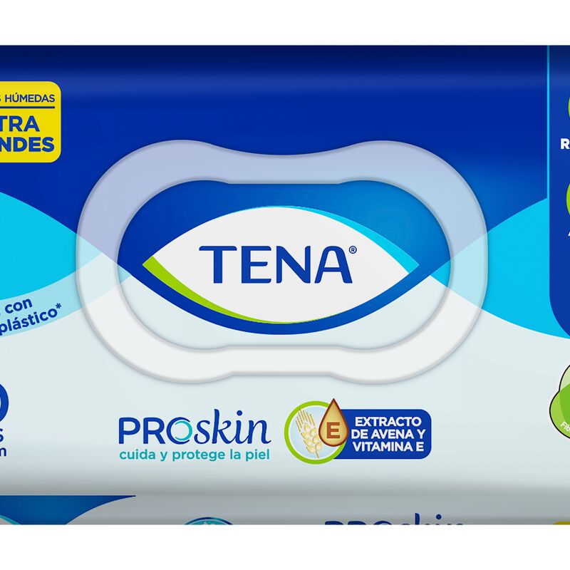 TENA TOALLAS HUMEDAS ADULTO 40 PZAS