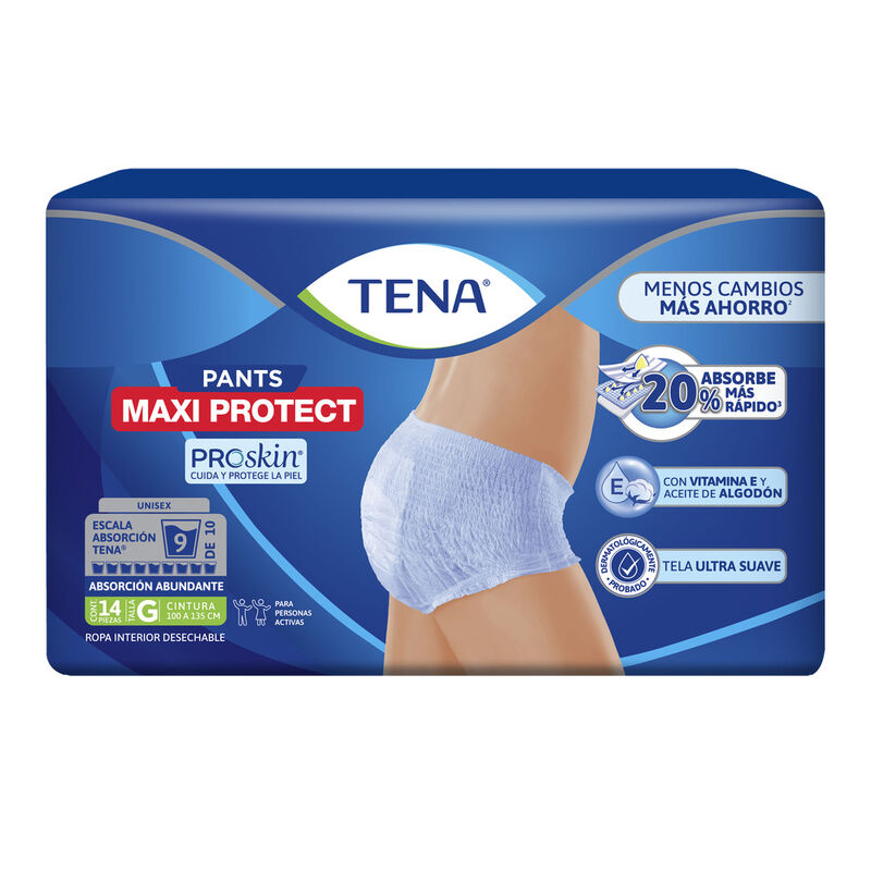 Tena Ropa Interior Max Prote Gd 14 Pzas