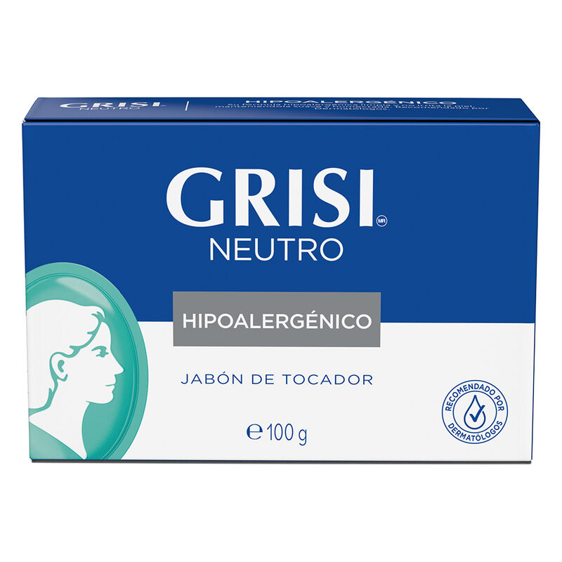 GRISI NEUTRO JAB&Oacute;N EN BARRA 150G