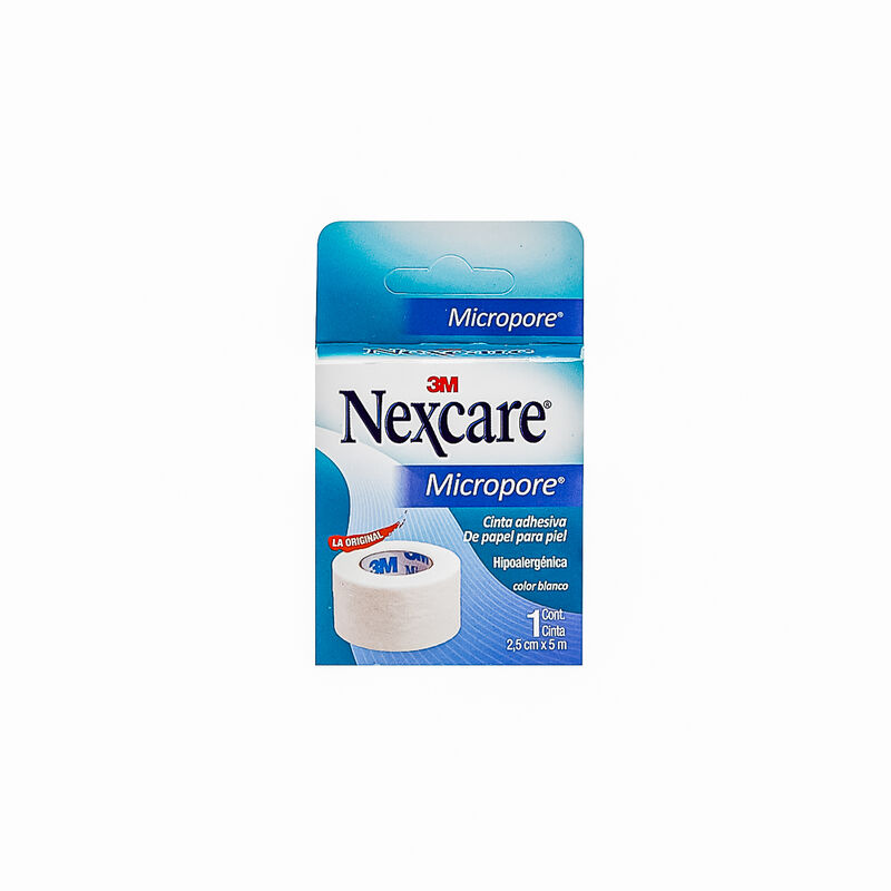 Nexcare Micropore Blanco 2.50Cmx5M