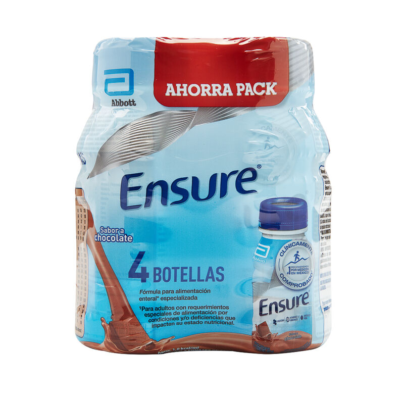 Ensure Chocolate 237Ml 4 Pzas