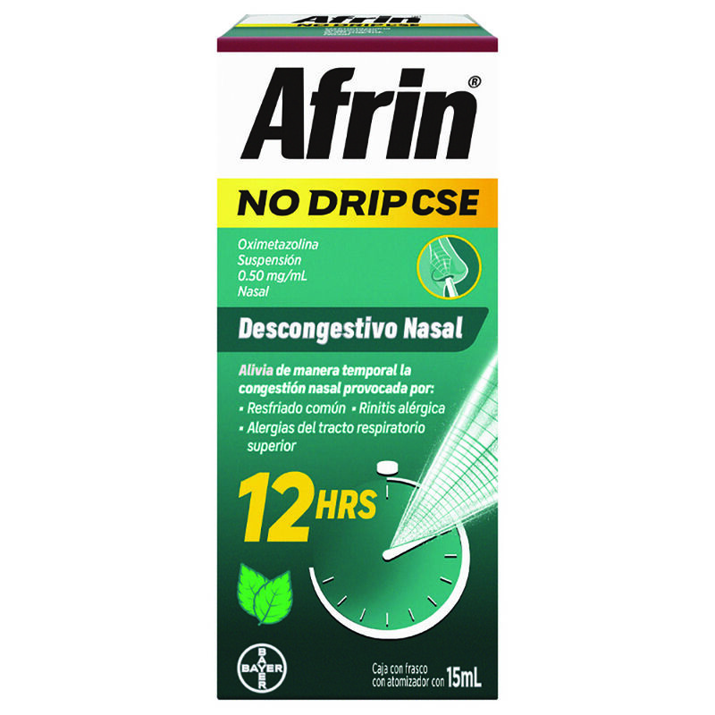 Afrin No-Drip Extra Humectante 15Ml