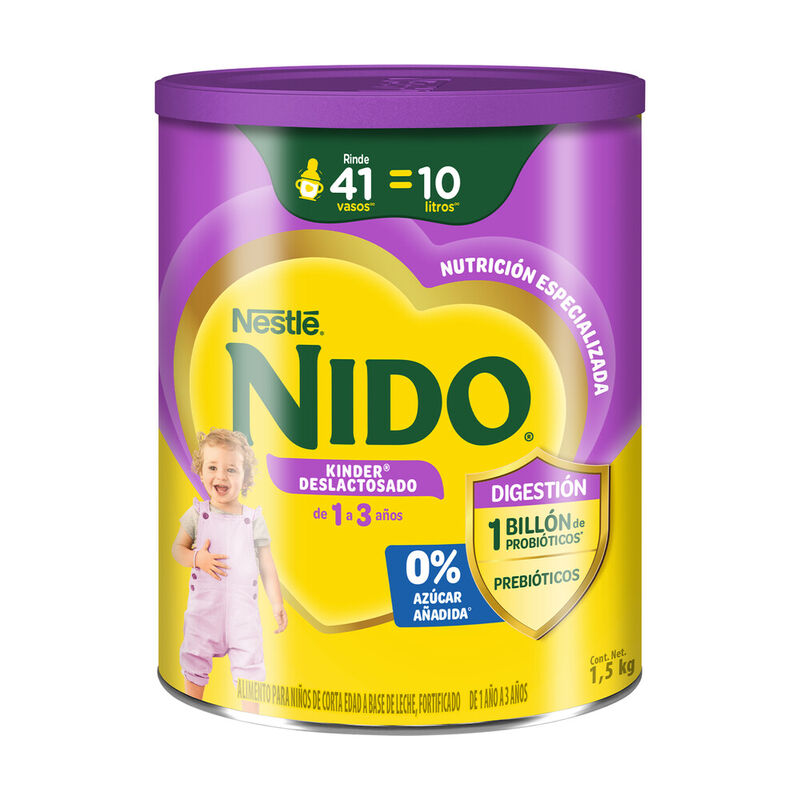 Nido Kinder Deslactosada 1.5Kg