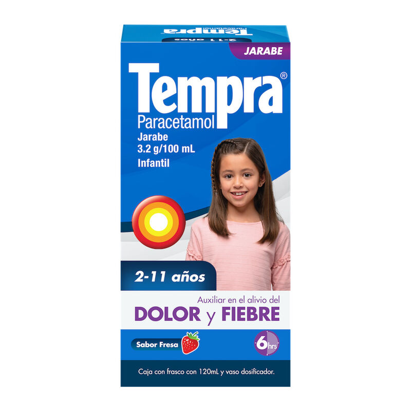 JARABE INFANTIL SABOR FRESA 120ML