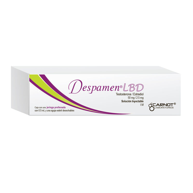Despamen Lbd Jeringa Pr 50Mg/2.5Mg 0.5Ml