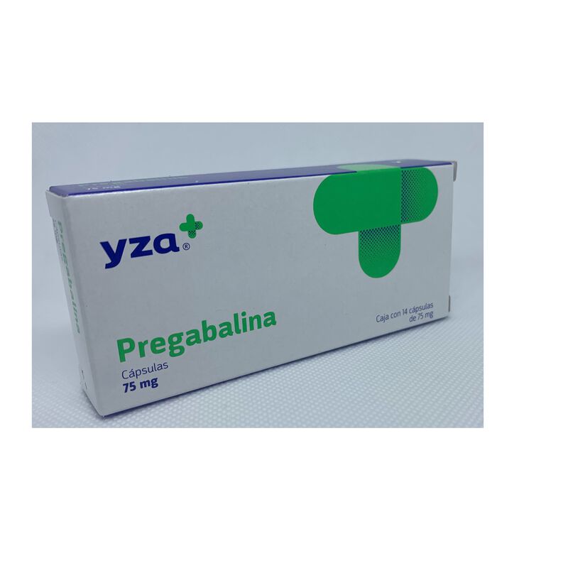Yza Pregabalina 75Mg 14 Caps