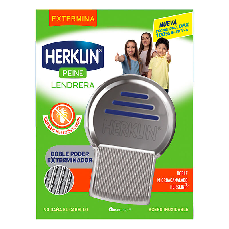 Herklin Peine Lendrera 1 Unidad