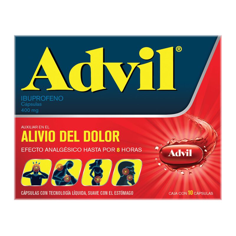 Advil 400 400Mg 10 Caps