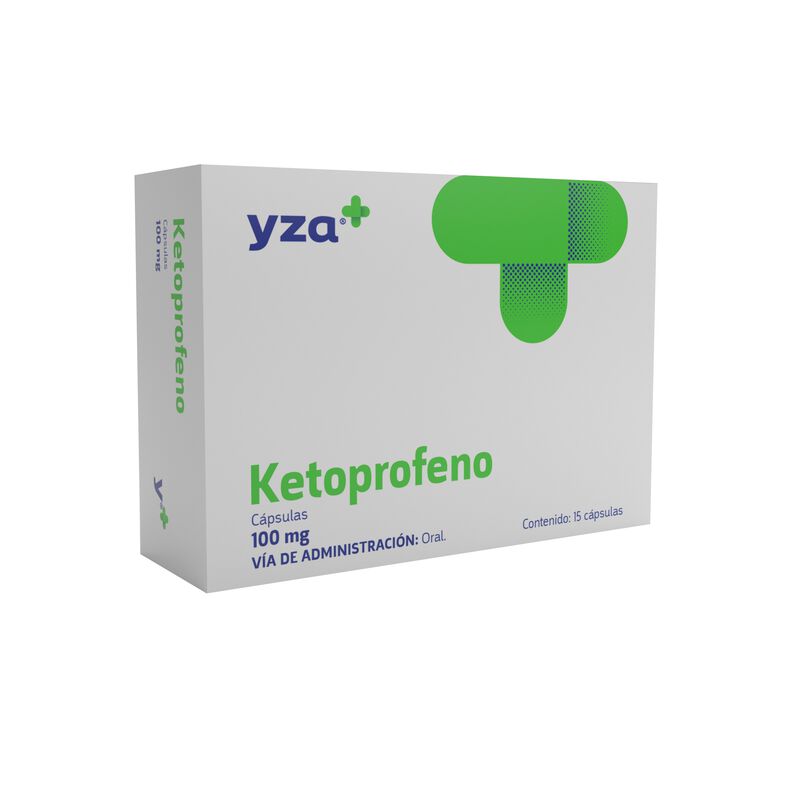 Yza Ketoprofeno 100Mg 15 Caps