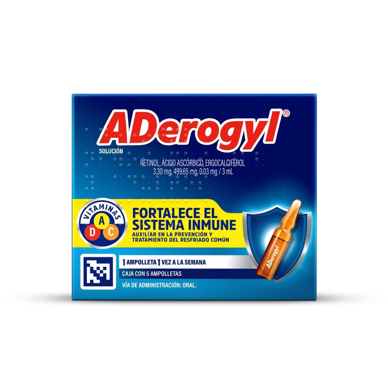 Aderogyl 15 Ingerible 3Ml 5 Amp