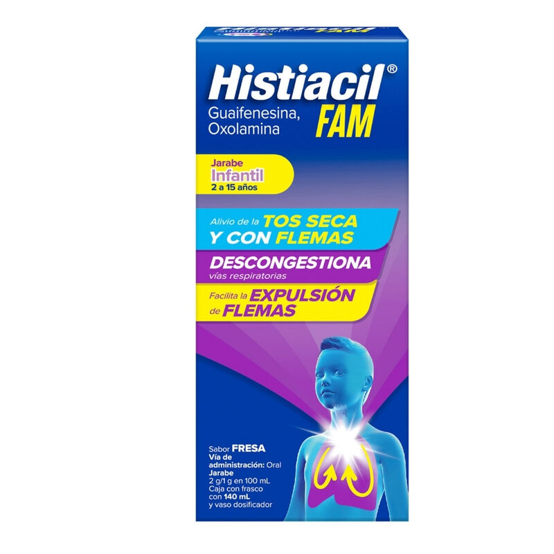 Histiacil Fam Jarabe Infantil 140Ml