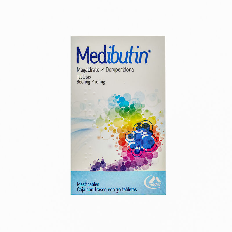 Medibutin 800Mg/10Mg 30 Caps