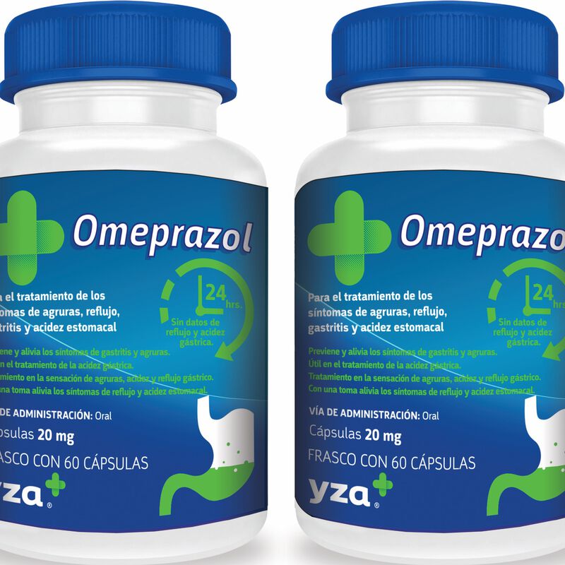 Yza Omeprazol Duo Pack 20Mg 60 Caps
