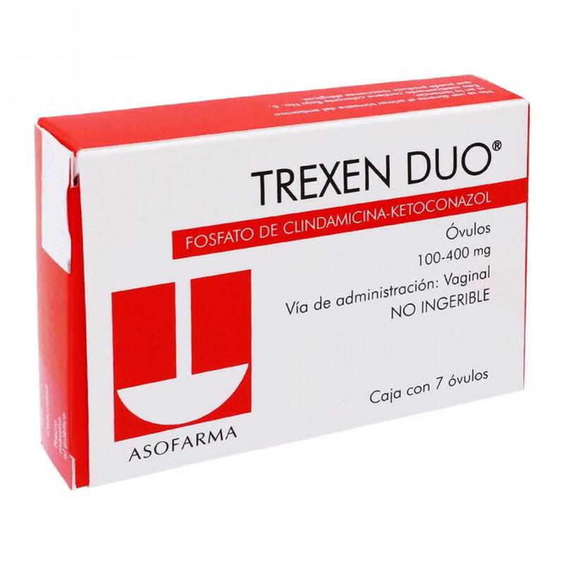 Trexen Duo 100Mg/400Mg 7 &Oacute;vulos