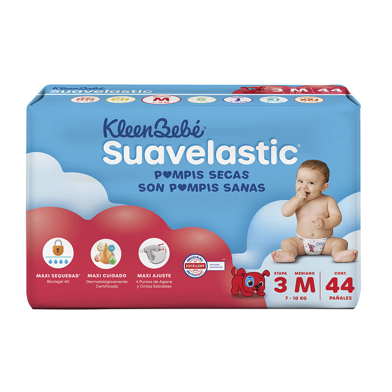 Kleenbebe Suavelastic Max Median 44 Sbs