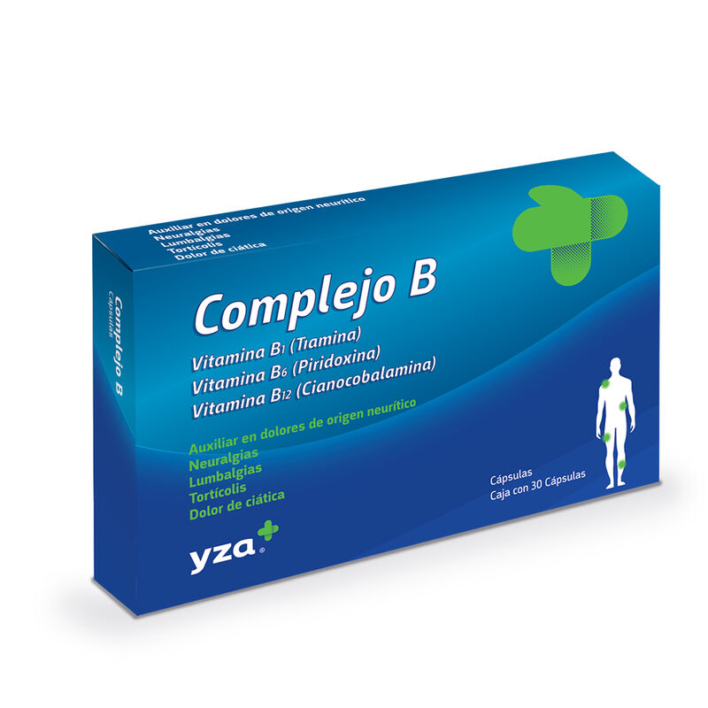 Yza Complejo B 100Mg 30 Caps