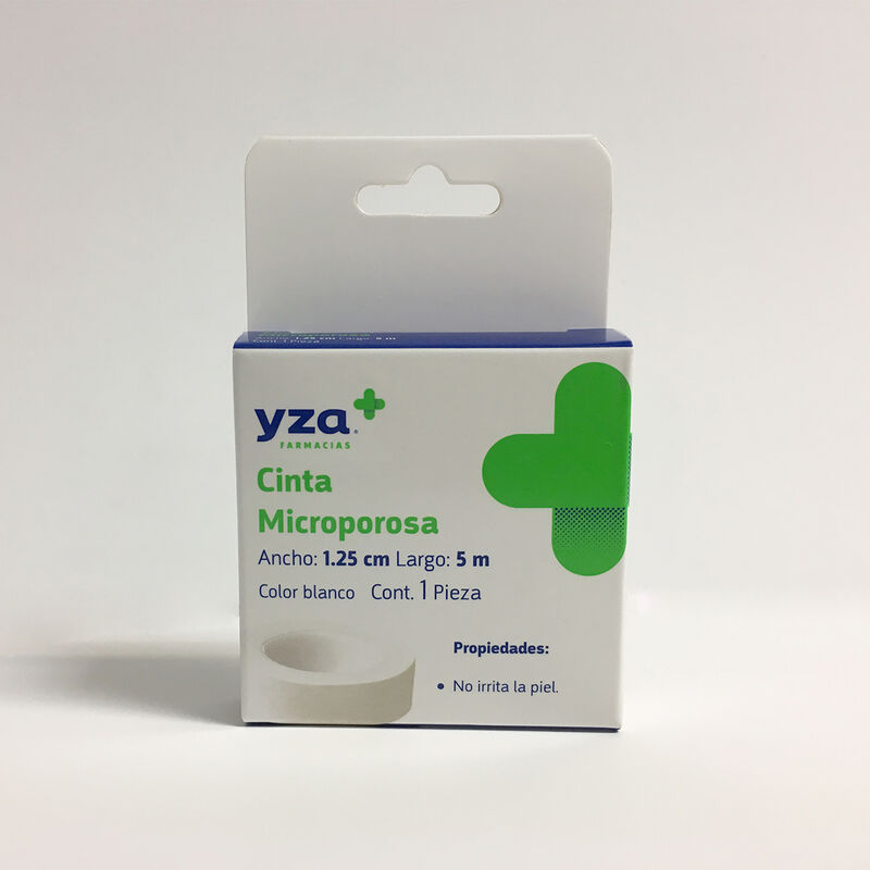 Yza Cinta Microporosa Blanca 1.25Cmx5M