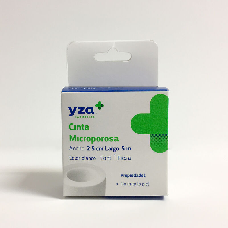 Yza Cinta Microporosa Blanca 2.5Cmx5M