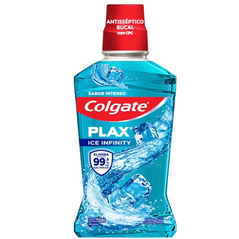 COLGATE ENJUAGUE PLAX ICE INFINIT 250ML