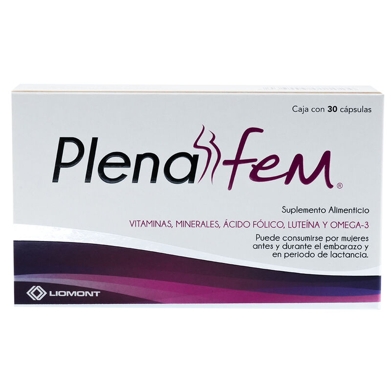 Plenafem Suplemento Alimenticio 30 Caps